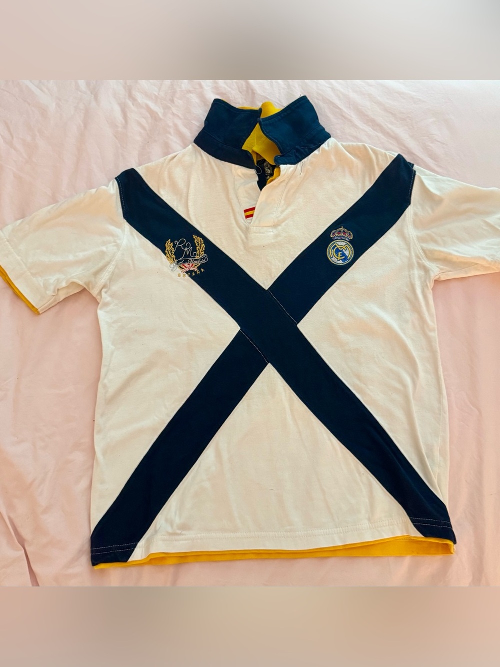 Vintage 2012 Real Madrid Polo Youth Size 14 Soccer/Adult XS